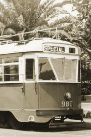 PCC 980. Photograph from the Melbourne Tram Museum collection