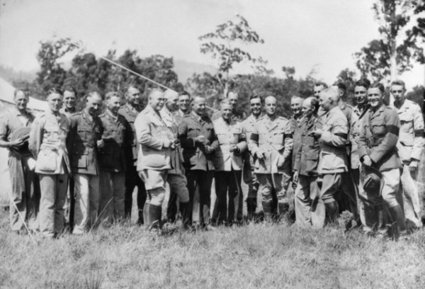 Group photograph of 3rd Division Engineers, 1936. Photograph courtesy of the Australian War Memorial