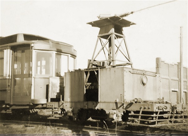 Workshops locomotive No 8A. Photograph courtesy of the Melbourne Tram Museum.