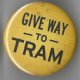 Sample tram badge